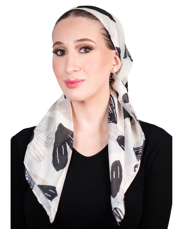 Tie Ur Knot Love Square Scarf myselflingerie.com